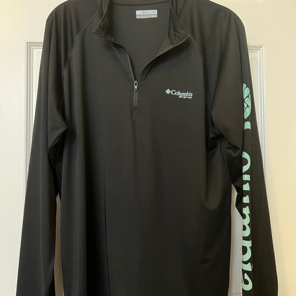 Black Columbia Long Sleeve T-shirt